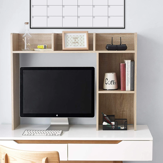 Classic Dorm Desk Bookshelf - Sonoma