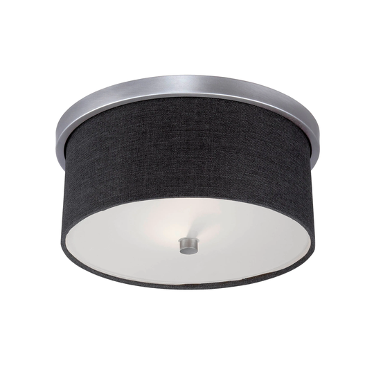 Jackson Metal 2 Light Flushmount Ceiling Light