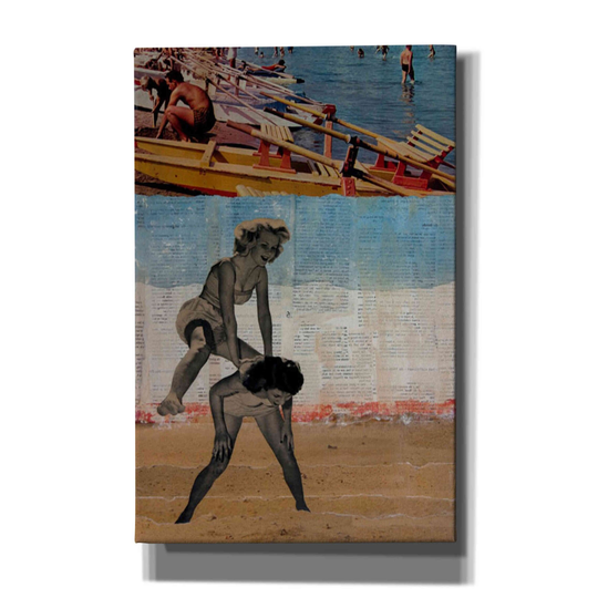 Epic Graffiti 'Sweet Innocence' by DB Waterman, Canvas Wall Art