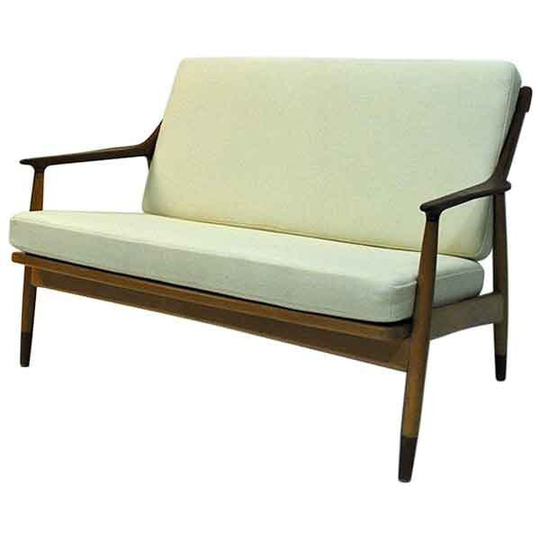 Danish 2-Seated Loveseat Sofa By Kurt Østervig For Jason Møbler 1950S