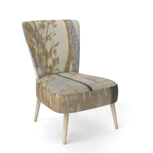 Designart 'Love in Paris V' Upholstered Romantic French Country Accent Chair