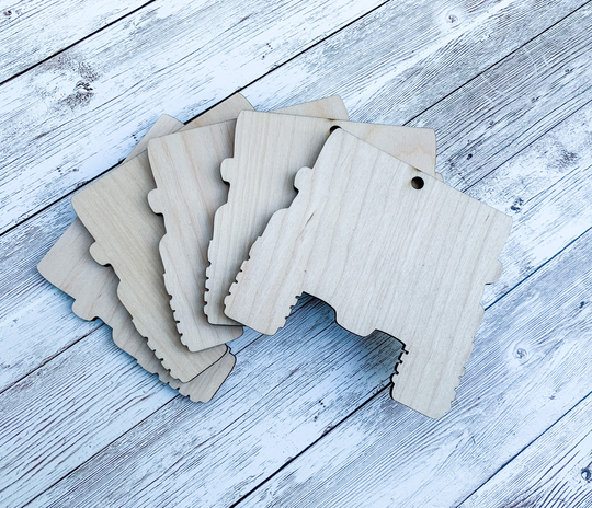 Unfinished Wood Off Road Vehicle Cut Out Blanks Diy Craft