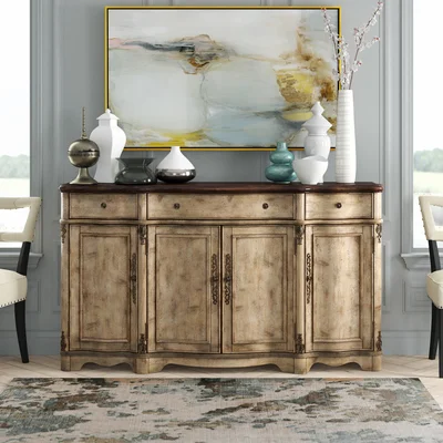 Hayslett 68" Wide 3 Drawer Sideboard