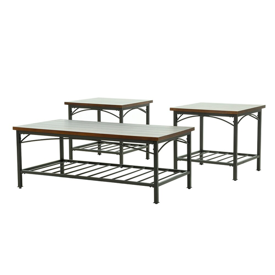 3-piece Living Room Coffee Table Set