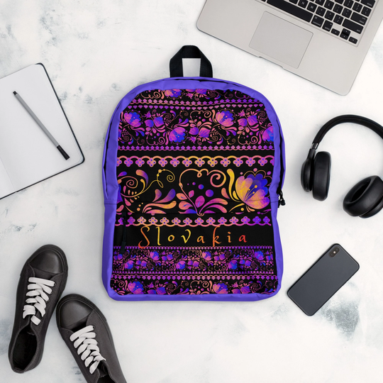 Slovak Folk Art Backpack