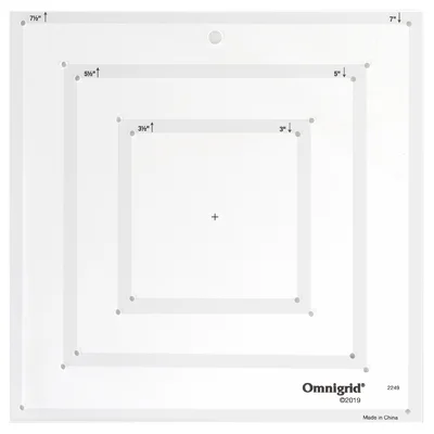 Omnigrid Fussy Cut Template Set