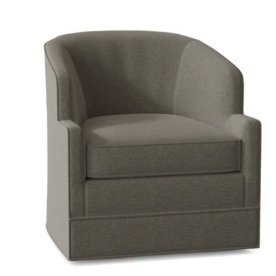 Manning 29" Wide Swivel Barrel Chair