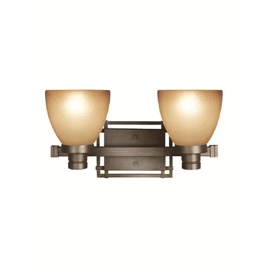 Woodbridge Lighting Wayman 2-light Bronze Bath Bar