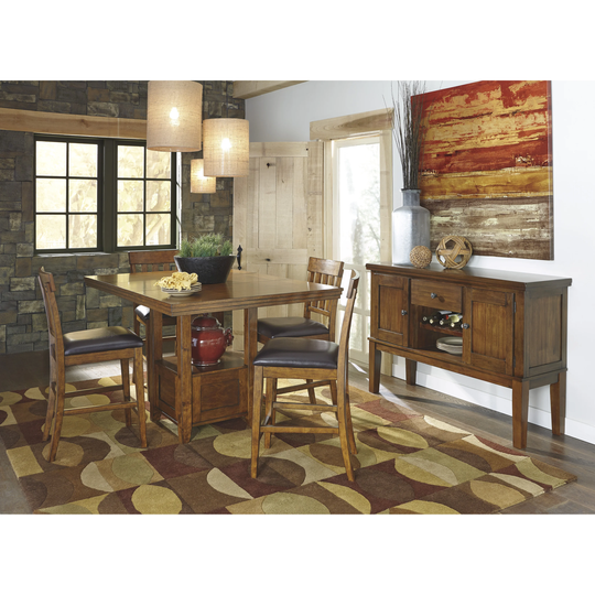 Counter Extendable Table - 42.13" W x 60" D x 36" H