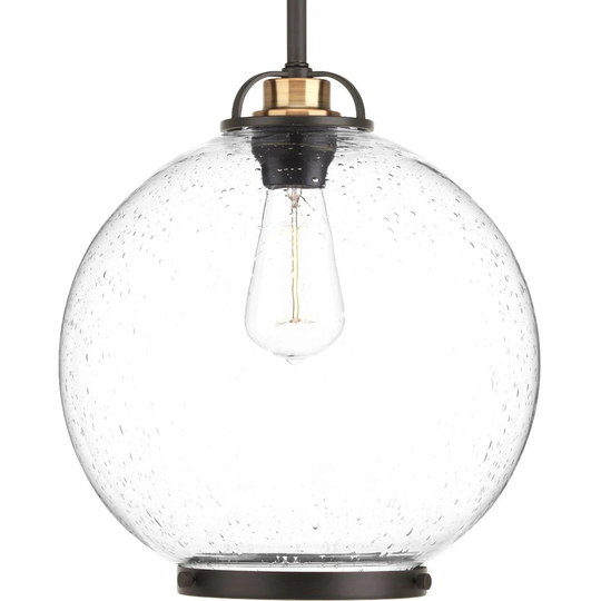Progress Lighting Chronicle Bronze Metal and Steel 1-light Pendant Fixture