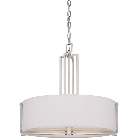 Gemini Brushed Nickel 4-light Pendant