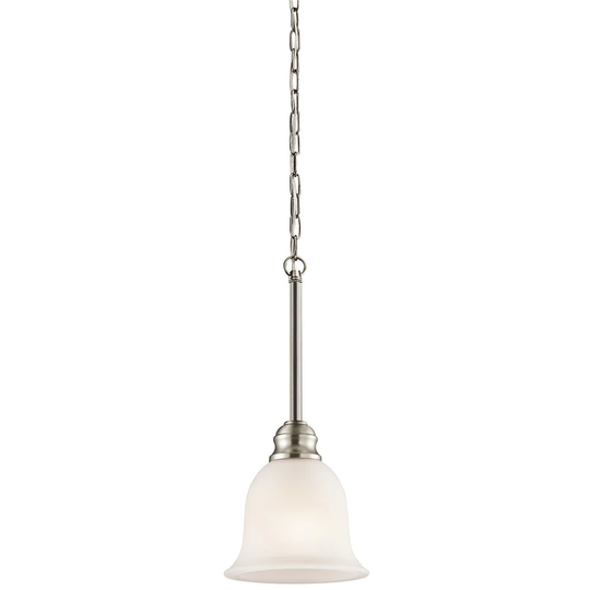 Kichler Lighting Tanglewood Collection 1-light Brushed Nickel Mini Pendant