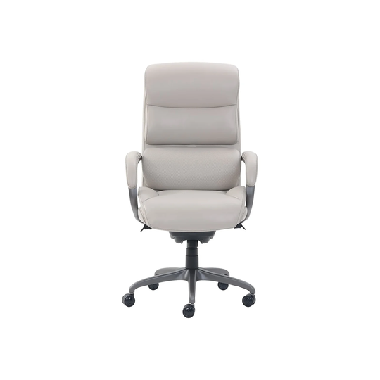 La-Z-Boy Beige Aberdeen Leather Executive Chair