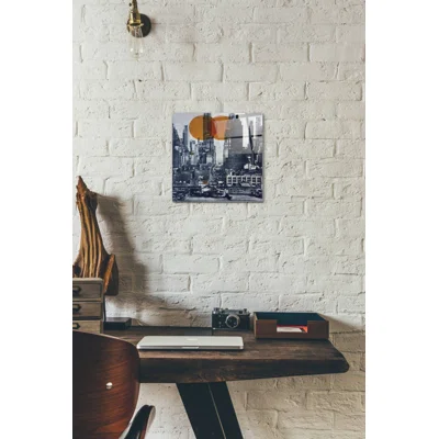 New York Skyline 1948 by DB Waterman - Unframed Graphic Art