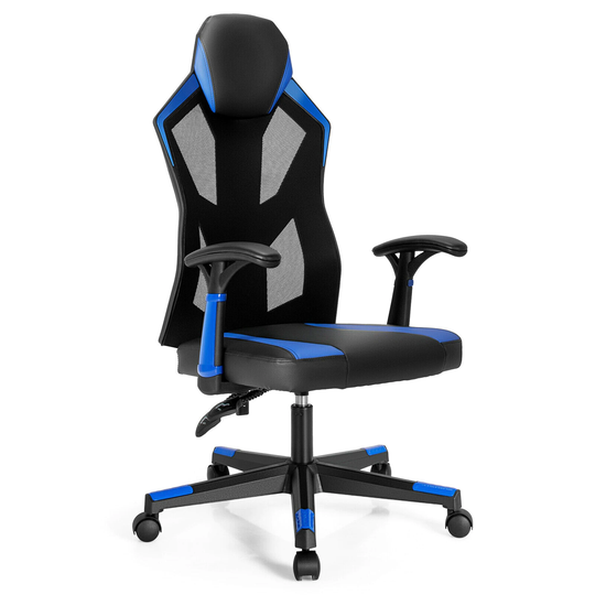 Gymax Gaming Chair Swivel Computer Office Chair w/ Adjustable Mesh - See Details