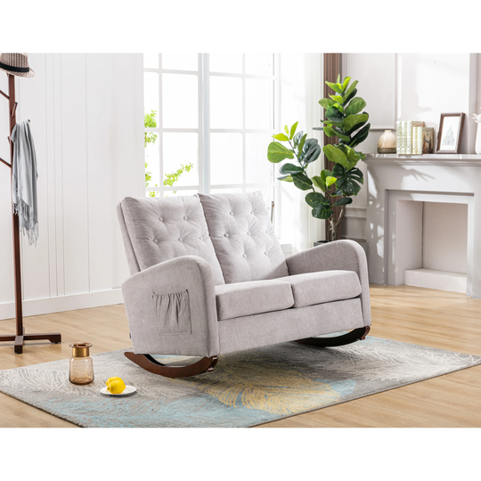 Comfortable rocking sofa living room sofa