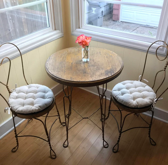 Round Chair Cushions - Pads With Ties Cushions Cushion For Home Dining