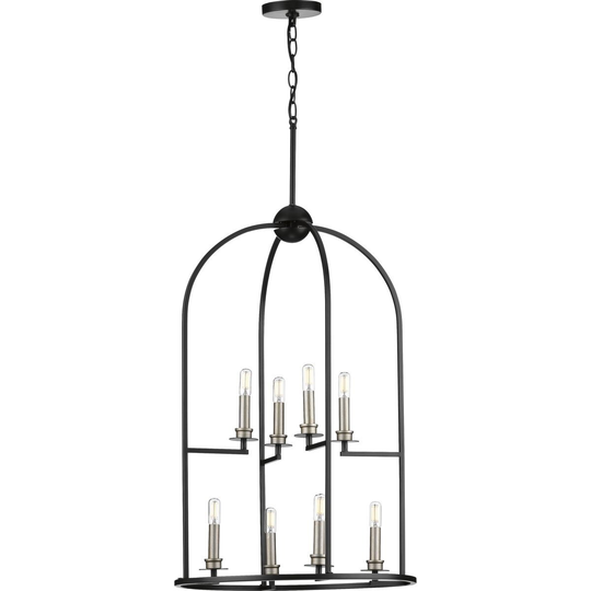 Progress Lighting Seneca Collection Eight-Light Foyer Pendant - N/A