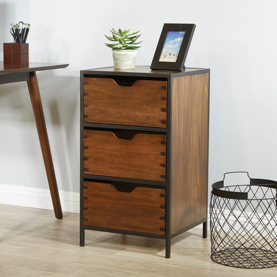 Carbon Loft Maloney 3-drawer Storage Cabinet