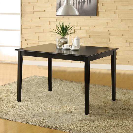 Copper Grove Liebensteim Rectangular Black Dining Table - Dining Table