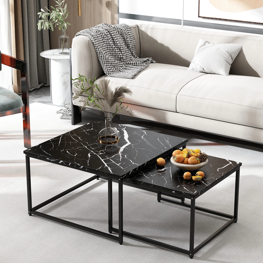 Modern Nesting Coffee Tables Set
