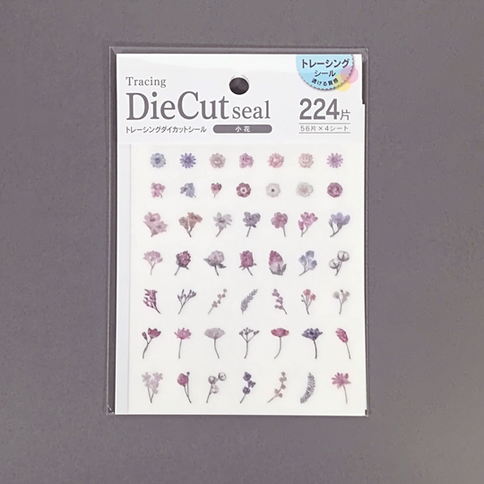 Tracing Die Cut Sticker From Japan