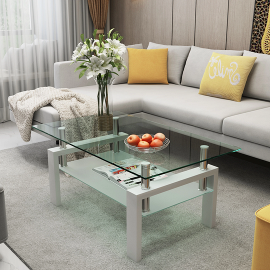 Nestfair Modern Coffee Table Side Center Table