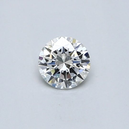 0.29Ct. F Color Vvs2 Clarity Round Brilliant Cut Gia Certified Diamond/Natural Not Treated Loose Gift For Her