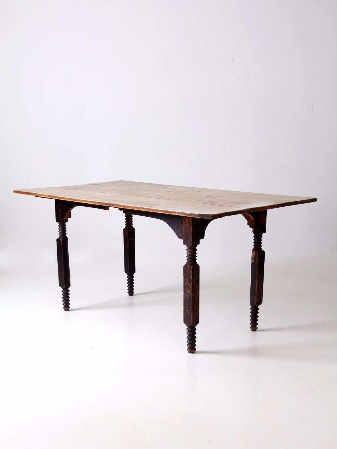 Antique Wood Dining Table