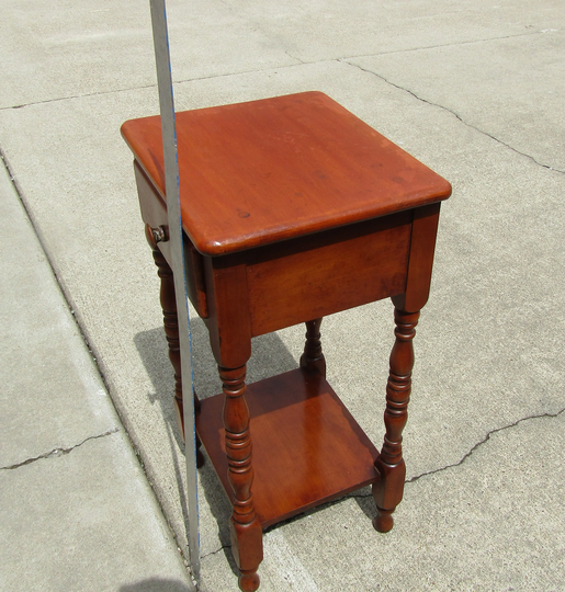 Vintage Wood Farmhouse Coffee Table, End Living Room Table