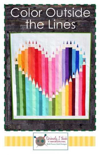 Color Outside The Lines/Precut Friendly Quilt Pattern