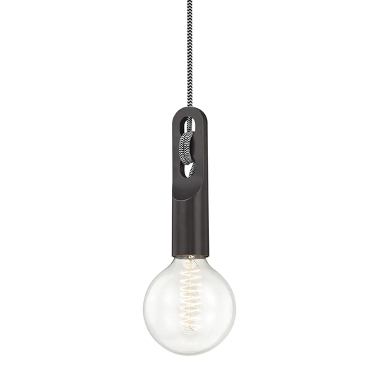 Mitzi by Hudson Valley Angela 1-light Old Bronze Pendant