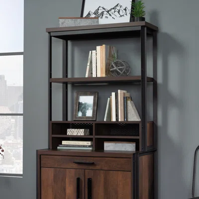 Rovshana 36.772'' H x 32.283'' W Bookcase HUTCH ONLY