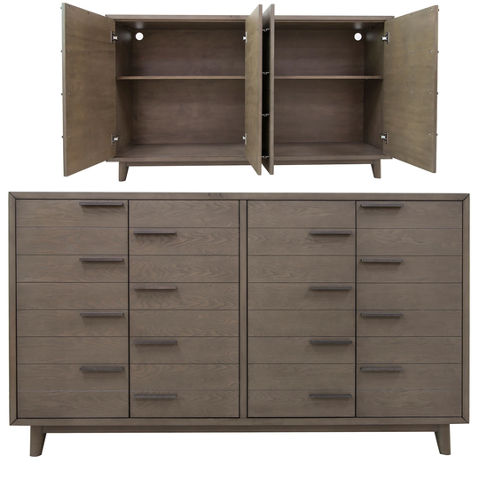 Hawthorne Estate Offset Hardware 4 Door Sideboard