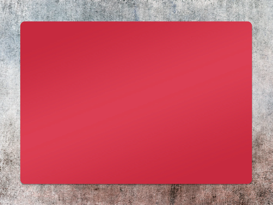 Red Chair Mat, Protective Vinyl Floor Splat Pad, Decorative Comfort Housewarming Gift