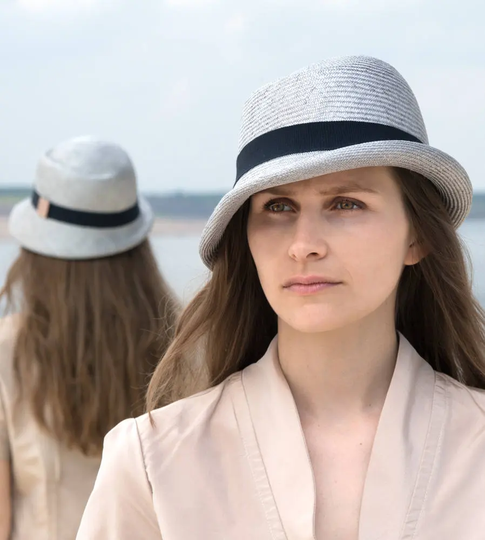 Ladies/Women Hat, Elegant, Stylish, Exclusive, Summer, Straw Millinery, Handmade, Romantic 20's, Handcrafted, Fashion, Trend, Helen