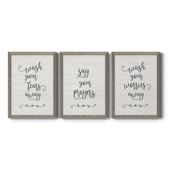 Say Your Prayers-Premium Framed Canvas - Ready to Hang - Multi-Color