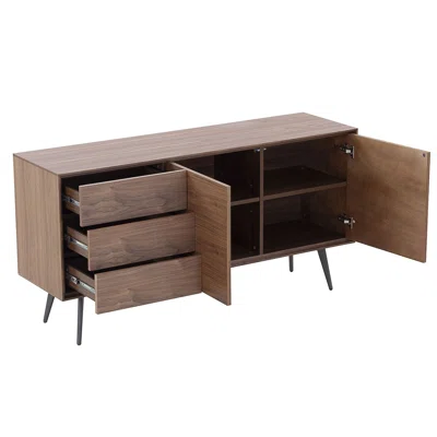 Habeych 62.4" Wide 3 Drawer Sideboard