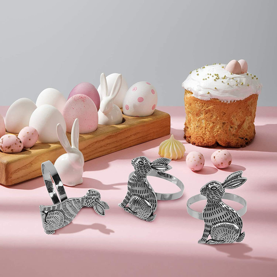 Easter Bunny Napkin Rings | Table Decor Spring