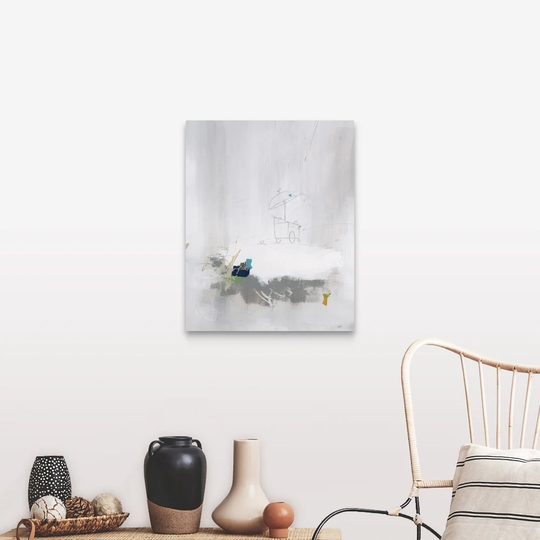 "Across the Block XIII" Canvas Wall Art