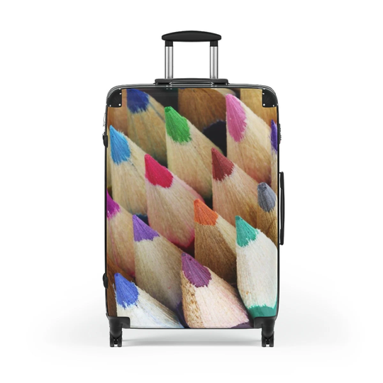 Artist Colored Pencils Carryon, Medium Or Large Carry Luggage