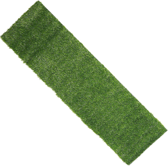 Artificial Grass Party Table Runner for Indoor Outdoor Parties, 17 x 59 "