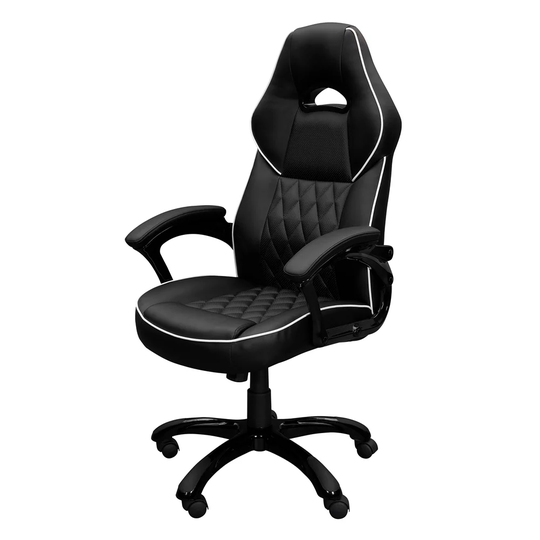 Mobili High Back Executive Sport Race Office Chair, Black