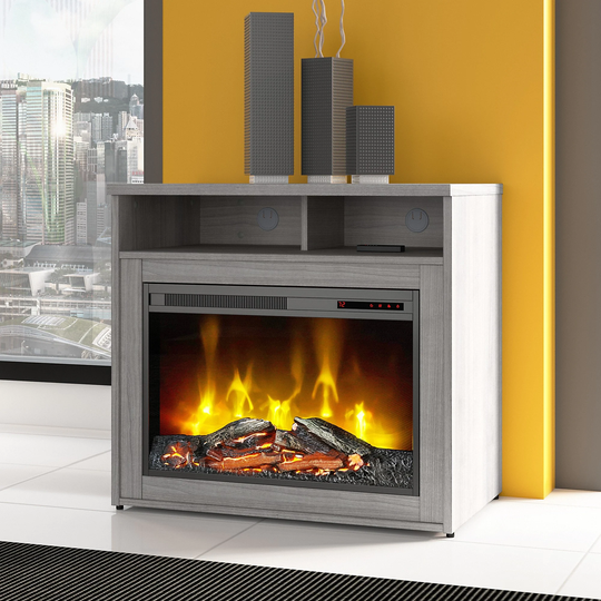 400 Series 32W Electric Fireplace by Bush Business Furniture