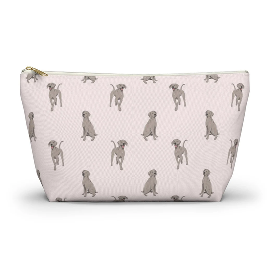 Weimaraner Jewellery Bag | Gift Accessory Pouch Cosmetic Pencil Case Mom