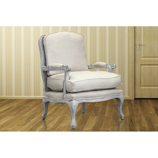 Burnham Home Designs Hasting Collection Distressed Oak Arm Chair
