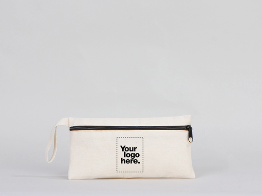 Custom Pencil Bags | Mini Cosmetic Cotton Bag Linen School Pouches Back To Gifts Zippered Multi Purpose Personalized Bags