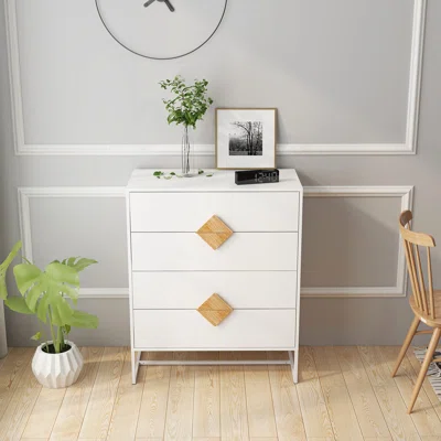 31.77'' Wide 4 Drawer Sideboard