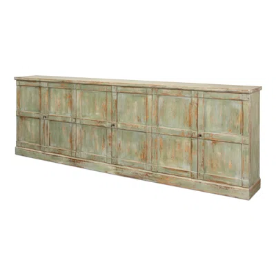Luciana 112'' Wide Pine Solid Wood Sideboard