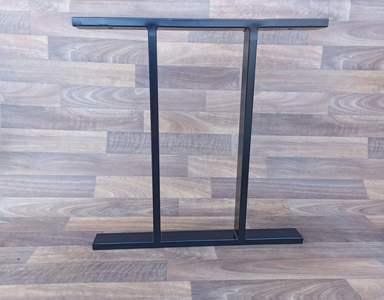 Metal Industrial Table Legs Rome | Set Of 2 Table Legs Powder-Coated Steel Metal Legs, Dining 1 Paar
